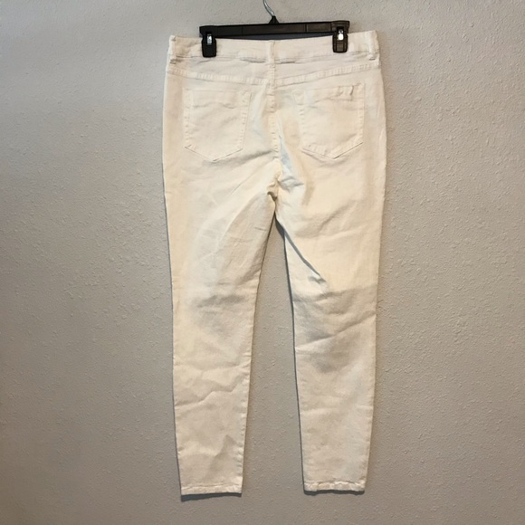 NWOT Nanette LePore HW Distressed Gramercy Skinny - Picture 5 of 11